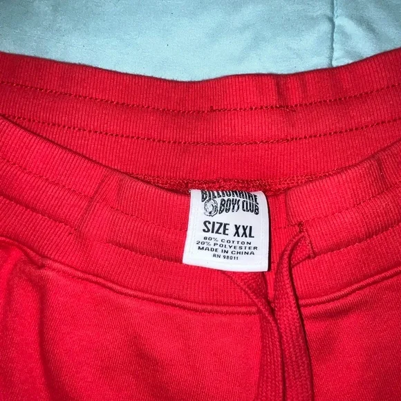 Billionaire Boys Club Bold Red Shorts